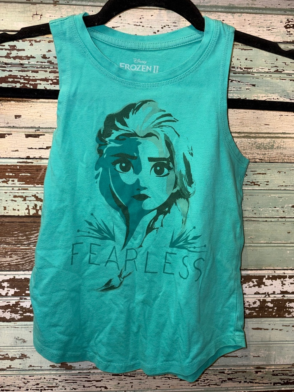 Disney Frozen II Teal Graphic Tee